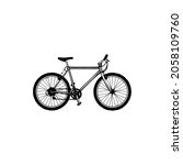 bike icon vector logo template | Shutterstock .eps vector #2058109760