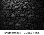 Collection of skulls and bones...