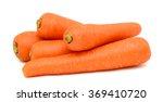 Carrots Isolated On White...
