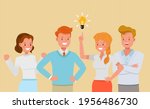 business our team concept.... | Shutterstock .eps vector #1956486730
