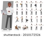 set of businessman character... | Shutterstock .eps vector #2010172526