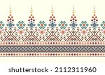 geometric ethnic oriental... | Shutterstock .eps vector #2112311960