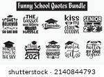funny school quotes svg cut... | Shutterstock .eps vector #2140844793
