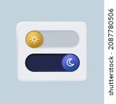 day and night mode switch icon... | Shutterstock .eps vector #2087780506