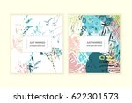 wedding invitation card.... | Shutterstock .eps vector #622301573