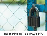 Padlock On The Fence