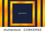 abstract orange and yellow... | Shutterstock .eps vector #2158433963