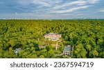 Small photo of Mansion on a Hill Luxury real estate mansion villa house home skyline view home mansion real estate