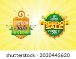 15th freedom sale on... | Shutterstock .eps vector #2020443620