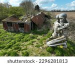 Small photo of The Nuba Survival by John Buckley. Oxfordshire, England. Drone shot. April 15th 2023