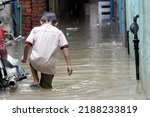 Pakistan flood stock image 2022....