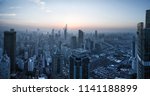 Shanghai Skyline on a foggy day in China image - Free stock photo ...