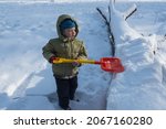 happy child in winterwear... | Shutterstock . vector #2067160280