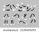 hand feet mascot animation.... | Shutterstock .eps vector #2139690293