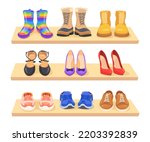 Shelf Shoes. Shelves Closet...