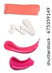 lipstick smears isolated on... | Shutterstock . vector #675359149