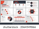 business presentation template... | Shutterstock .eps vector #2064549866