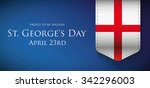 St George Day England Flag...