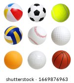 Collection of sport balls...