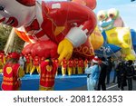 Small photo of New York, NY, USA - November 25, 2021: McDonalds float at the 95th annual Macy's Thanksgiving Day Parade in NYC
