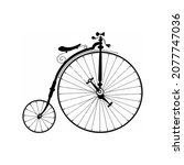 Penny Farthing Bike Bicycle Use ...