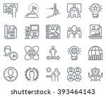 business icon set suitable for... | Shutterstock .eps vector #393464143