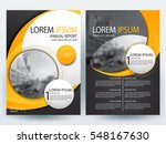 abstract vector modern flyers... | Shutterstock .eps vector #548167630