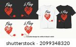 cute lover valentine shirt.... | Shutterstock .eps vector #2099348320