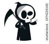 Evil Hooded Skull vector clipart image - Free stock photo - Public ...