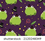  Pattern With Frogs With Hats