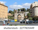 Small photo of Rome - Itlaly; 10th of September 2019: The temple janus at rome
