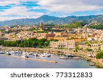 View of Messina, Sicily, Italy 