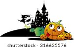 pumpkin party | Shutterstock .eps vector #316625576