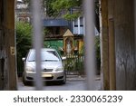 Small photo of Old tenement houses in Praga, Warsaw, Poland. Squalid, seedy buildings of the poor disctrict, Warsaw, Poland, June 3, 2023