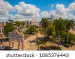 CIENFUEGOS, CUBA: Arc de Triomphe is located in Jose Marti square in Cienfuegos.