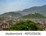 Kathmandu City And Swayambunath ...