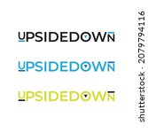 upside down vector template... | Shutterstock .eps vector #2079794116