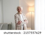 Portrait Of Elderly Lady In...