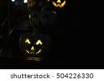  pumpkin halloween day. | Shutterstock . vector #504226330