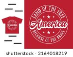 american patriots t shirt design | Shutterstock .eps vector #2164018219
