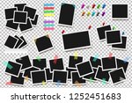 set of realistic square frames  ... | Shutterstock .eps vector #1252451683