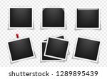 pack of square realistic photo... | Shutterstock .eps vector #1289895439