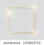 gold shiny glowing vintage... | Shutterstock .eps vector #1292813713