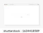 modern browser window design... | Shutterstock .eps vector #1634418589