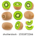 Large kiwi set with different...