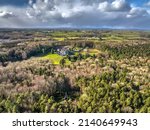 Small photo of Belleek Castle from above Drone fotage Ballina Co. Mayo Ireland