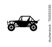 Buggy Car Vector Logo.