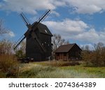 Small photo of Brenna post windmill The object awarded in the competition Kozlak windmill comes from 1794
