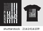 all american dad t shirt design. | Shutterstock .eps vector #2161416109