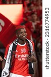 Small photo of Lisbon, Portugal - 05 27 2023: Liga Bwin game between SL Benfica and CD Santa Clara and celebrations after winning championship; Florentino Luis during festivities